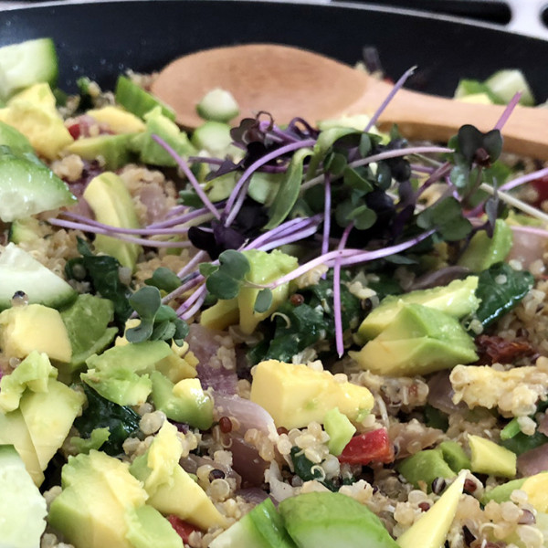 Bethany’s One-Pan Quinoa Bowl