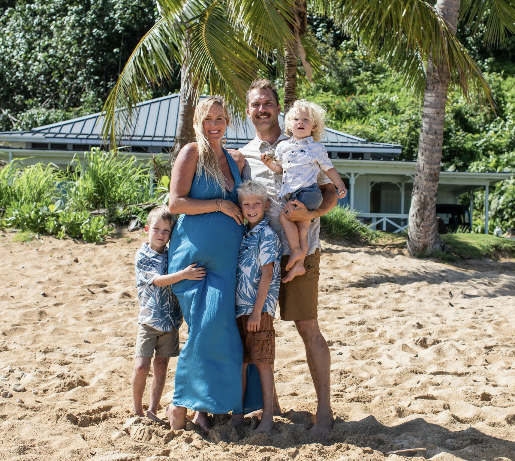 Bethany steps into motherhood with her family